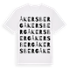 Åkersberg ordlek t-shirt