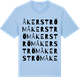 Blue Soul t-shirt med Åkerström ordlek t-shirt