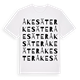 Åkesäter ordlek t-shirt