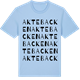 Blue Soul t-shirt med Aktebacken ordlek t-shirt
