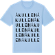 Blue Soul t-shirt med Åkullen ordlek t-shirt
