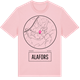 Pink Cotton t-shirt med Alafors t-shirt