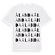 Ålanda ordlek t-shirt