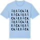 Blue Soul t-shirt med Ålbäck ordlek t-shirt