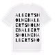 Albertsholmen ordlek t-shirt