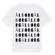 Ålborg ordlek t-shirt