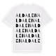 Aldalen ordlek t-shirt