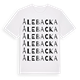 Ålebacka ordlek t-shirt