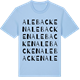 Blue Soul t-shirt med Alebacken ordlek t-shirt