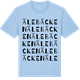 Blue Soul t-shirt med Älebäcken ordlek t-shirt