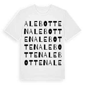 Alebotten ordlek t-shirt – ekologisk bomull t-shirt från Pinshirt