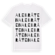 Alebråten ordlek t-shirt