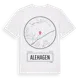 White t-shirt med Alehagen t-shirt