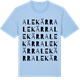 Blue Soul t-shirt med Alekärr ordlek t-shirt