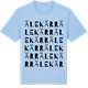 Blue Soul t-shirt med Älekärr ordlek t-shirt
