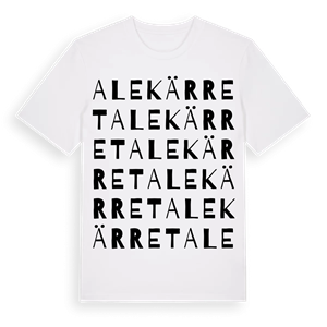 Alekärret ordlek t-shirt – ekologisk bomull t-shirt från Pinshirt