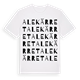 Alekärret ordlek t-shirt