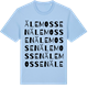Blue Soul t-shirt med Älemossen ordlek t-shirt