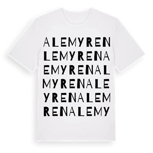 Alemyren ordlek t-shirt – ekologisk bomull t-shirt från Pinshirt