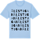 Blue Soul t-shirt med Älestugan ordlek t-shirt