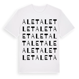 Alet ordlek t-shirt – ekologisk bomull t-shirt från Pinshirt