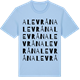 Blue Soul t-shirt med Alevrån ordlek t-shirt