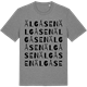 Mid Heather Gray t-shirt med Älgåsen ordlek t-shirt