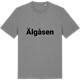 Mid Heather Gray t-shirt med Älgåsen fetstil t-shirt
