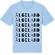 Blue Soul t-shirt med Älgeland ordlek t-shirt