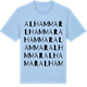Blue Soul t-shirt med Alhammar ordlek t-shirt