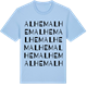 Blue Soul t-shirt med Alhem ordlek t-shirt