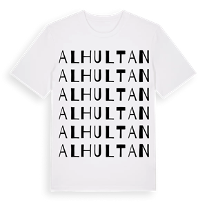 Alhultan ordlek t-shirt – ekologisk bomull t-shirt från Pinshirt