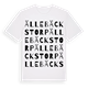 Ällebäckstorp ordlek t-shirt