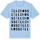 Blue Soul t-shirt med Ällemosse ordlek t-shirt