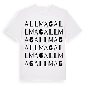 Allmag ordlek t-shirt – ekologisk bomull t-shirt från Pinshirt