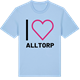 Blue Soul t-shirt med Jag älskar Alltorp t-shirt stort tryck
