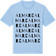 Blue Soul t-shirt med Almare ordlek t-shirt