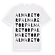 Almaretorp ordlek t-shirt