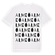Almeö ordlek t-shirt