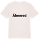 Vintage White t-shirt med Älmered fetstil t-shirt