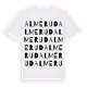 Almerud ordlek t-shirt