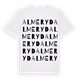 Almeryd ordlek t-shirt