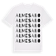 Almesabo ordlek t-shirt