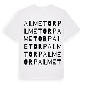 Almetorp ordlek t-shirt – ekologisk bomull t-shirt från Pinshirt