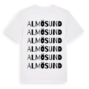 Almösund ordlek t-shirt – ekologisk bomull t-shirt från Pinshirt