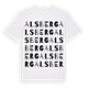 Alsberg ordlek t-shirt
