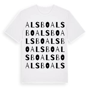 Alsbo ordlek t-shirt – ekologisk bomull t-shirt från Pinshirt