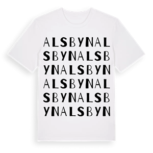 Alsbyn ordlek t-shirt – ekologisk bomull t-shirt från Pinshirt