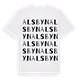 Alsbyn ordlek t-shirt