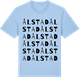 Blue Soul t-shirt med Ålstad ordlek t-shirt